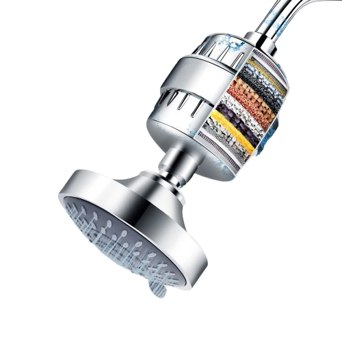 Multi-Stage Shower Head Filter